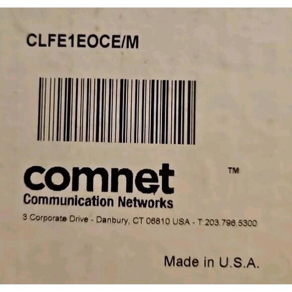 Comnet CopperLine CLFE1EOCE/M Single Channel Ethernet-Over-Copper Extender *NEW*